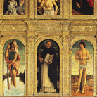 Giovanni Bellini detto Giambellino, Polittico San Vincenzo Ferrer, 1460-1465, Tempera su tavola, 275 x194 cm, Venezia, Chiesa dei Santi Giovanni e Paolo