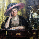 Antonio Mancini, Lady Phillips, 1909. Olio su tela, cm 90,1 x 76,5. Johannesburg Art Gallery, Johannesburg