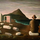 Arturo Nathan, Solitudine, 1930, olio e tempera grassa su tavola, 81 x 100 cm, Trieste, Collezione Malabotta. Archivio fotografico Fondazione CRTrieste, ph. Paolo Bonassi