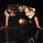 Michelangelo Merisi da Caravaggio, Narciso, 1594-1596, Olio su tela, 110 x 92 cm, Roma, Palazzo Barberini | Foto: Gallerie Nazionali d'Arte Antica - Biblioteca Hertziana