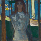 Edvard Munch, Notte d'estate. La voce, 1896 | Courtesy of Munchmuseet, Oslo
