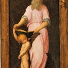 Jacopo Carucci, detto il Pontormo, Pannelli del Carro della Moneta: San Giovanni Evangelista, 1514