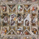 Michelangelo Buonarroti, Volta della cappellla Sistina, Dettaglio, 1508-1512, Ciclo di affreschi, Musei Vaticani, Città del Vaticano, Roma | Foto: Aaron Logan, via Wikimedia Creative Commons