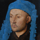 Jan van Eyck, Ritratto d'uomo con il cappello blu - Uomo con l'anello, Art Galleries Muzeul National Brukenthal, Sibiu