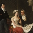 Francesco Hayez, Ritratto della famiglia Cicognara, con il busto colossale di Antonio Canova, 1816-1817, Olio su tela (Particolare), Venezia, Casa privata | Courtesy of Gallerie dell'Accademia di Venezia