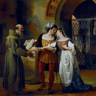 Francesco Hayez, Gli sponsali di Giulietta e Romeo procurati da fra Lorenzo, 1823