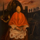 Scipione (Gino Bonichi), Il Cardinale Decano, 1930, Olio su tavola, Roma, Galleria d’Arte Moderna