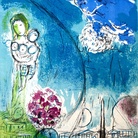Marc Chagall, Place de la Concorde, 1952-1953 | Courtesy of Elena Salamon Arte Moderna, Torino