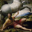 Francesco Mazzola, il Parmigianino, Conversione di Saulo, 1527 circa, Olio su tela, 177.5 x 128.5 cm, Vienna, Kunsthistorisches Museum | © Vienna, Kunsthistorisches Museum Inv. GG 2035