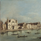 Francesco Guardi, Il Canal Grande con Santa Lucia e Santa Maria di Nazareth, Olio su tela, 78 x 48, Madrid, Museo Thyssen-Bornemisza