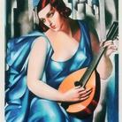 Tamara de Lempicka, La musicienne, 1933. Acquatinta, 63x41 cm. Collection Henry Leal, Paris © Tamara Art Heritage. Licensed by MMI NYC/ ADAGP Paris/ SIAE Roma 2015