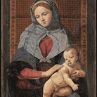 Piero di Cosimo (Firenze 1462 – 1522), Madonna con Gesù Bambino, 1485-1490 circa. Tavola. Parigi, Musée du Louvre