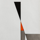 Osvaldo Licini, Archipittura bilico n.5, 1934, Acquarelli su carta, 31 x 24 cm, Collezione privata | © Matteo Zarbo