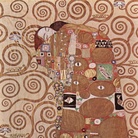 Gustav Klimt, L'Abbraccio, 1905-1909, Vienna, MAK - Museo di arti Aplicate