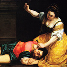 Artemisia Gentileschi (Roma, 1593 - Napoli, 1656 circa), Giaele e Sisara, 1620, Olio su tela, 86 x 125 cm, Budapest, Szépművészeti Múzeum