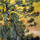 Vincent van Gogh, Pini al tramonto, 1889, Olio su tela, 91.5 x 72 cm, Otterlo, Kröller-Müller Museum