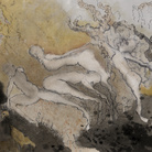 Zehra Doğan, Senza titolo, 2019, Londra, Miscele naturali su tela, 77 x 50 cm | Foto: Jef Rabillon