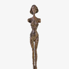 Alberto Giacometti, [Annette debout], 1954 circa, Bronze 19 1/16 x 4 1/8 x 8 1/8 inches / 48.4 x 10.4 x 20.6 cm | © Alberto Giacometti Estate /Licensed in the UK by ACS and DACS, 2016 - Courtesy of Gagosian Gallery Grosvenor Hill, London