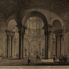 Giambattista Piranesi, Vedute di Roma, Mausoleo di Santa Costanza, Acquaforte, 41.5 x 56.4 cm | Courtesy Musei Civici di Bassano del Grappa