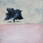 Carlo Mattioli, Paesaggio, 1971, Olio su tela, 40 x 45 cm, Collezione privata | Courtesy of Labirinto della Masone, Fontanello, Parma