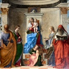 Giovanni Bellini detto Giambellino, Pala di San Zaccaria, 1505, Olio su tavola, 500 x 235 cm, Venezia, Chiesa di San Zaccaria