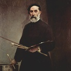 Autoritratto di Francesco Hayez a 69 anni, 1860