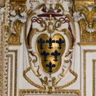 Galleria dei Carracci, Stemma Farnese dopo il restauro. Picture by Mauro Coen. Courtesy ufficio stampa ambasciata di Francia