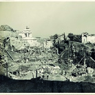 Demolizioni per l’apertura di Via dei Fori Imperiali, agosto 1932, gelatina al bromuro d’argento, Roma, Museo di Roma, Archivio Fotografico Comunale