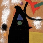 Joan Miró, Senza Titolo, 1978 (ant.), Olio su masonite, 50,5 x 36,5 cm