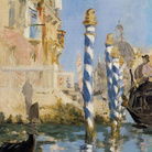 Édouard Manet, Le Grand Canal à Venise (Canal Grande a Venezia), 1874, olio su tela, 57x48 cm