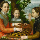 Sofonisba Anguissola (Cremona, 1532 - Palermo, 1625), Partita a scacchi, 1555, Olio su tela, 72 x 97 cm, National Museum, Poznań