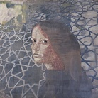 Tarik Berber, Untitled 9. Oil on canvas, cm 55x60, Zadar 2014