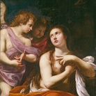 Simon Vouet, Maddalena e due Angeli, 1621, Olio su tela, 135 x 150 cm, Collezione privata