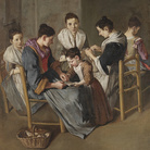 Giacomo Ceruti, Scuola di ragazze, 1720-1725 circa, Brescia, Pinacoteca Tosio Martinengo | © Archivio fotografico Civici Musei di Brescia / Fotostudio Rapuzzi