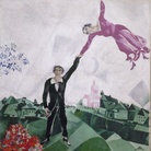Marc Chagall, La passeggiata, 1917-1918, Olio su tela | © State Russian Museum, St. Petersburg