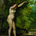 Gustave Courbet, Giovane bagnante, 1866, Olio su tela, 97.2 x 130.2 cm, New York, Metropolitan Museum of Art, H.O. Havemeyer Collection, lascito della signora H.O. Havemeyer, 1929