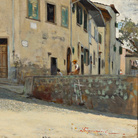 Telemaco Signorini (Firenze 1835 - Firenze 1901), Settignano, c.1880, Olio su tela / Oil on canvas | Collezione Palazzo Foresti, Carpi / Palazzo Foresti’s collection, Carpi