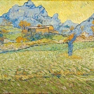 Vincent Van Gogh, Campi di grano in un paesaggio collinare, 1889, Olio su tela, Otterlo, Kroller-Muller Museum