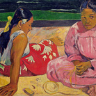 Paul Gauguin, Donne tahitiane sulla spiaggia, 1891, Olio su tela, 69 x 91.5 cm, Parigi, Musée d’Orsay | Courtesy Bridgeman Images