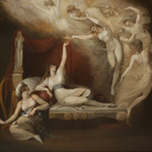 Johann Heinrich Füssli, La visione della regina Caterina, 1781-1783. Olio su tela, cm 146 x 207