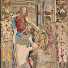 Giuseppe prende in ostaggio Simeone, 1547. Disegno e cartone di Agnolo Bronzino. Atelier di Nicolas Karcher. Roma, Presidenza della Repubblica