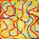 Brice Marden, Chinese Dancing, 1994-1996. Oil on canvas, 155 x 274 cm. © Brice Marden / DACS London / Artists Rights Society (ARS), NY 2015. UBS Art Collection