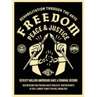  Shepard Fairey OBEY, Freedom Peace & Justice | © Shepard Fairey