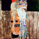 Gustav Klimt, Le tre età della donna, 1905, Olio su tela, 180 x 180 cm, Roma, Galleria Nazionale d’Arte Moderna e Contemporanea