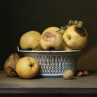 Sharon Core, Apples in a Porcelain Basket, 2007. © Sharon Core, Courtesy of the Artist and Yancey Richardson.
