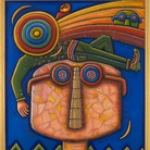 Alfredo Sosabravo, El Dia del cometa, 2005, cm 189x195.