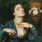 Dante Gabriel Rossetti (1828 - 1882), Monna Pomona, 1864, Acquerello e gomma arabica su carta, 39.3 x 47.6 cm, Tate, Presented by Alfred A. de Pass 1910 | © Tate, London 2019