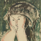 Amedeo Modigliani (Livorno,1884 - Parigi, 1920), Ritratto di Beatrice Hastings, 1915