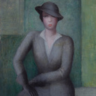 Paola Consolo, Autoritratto, 1932, olio su tela (Collezione privata)