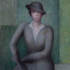 Paola Consolo, Autoritratto, 1932, olio su tela (Collezione privata)